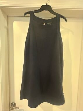 Women’s Navy Sleeveless Halter Top